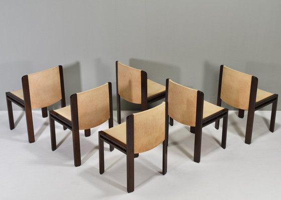 Image 1 of Joe Colombo 'Model 300' eetkamerstoelen voor Pozzi, Italië - 1960'S