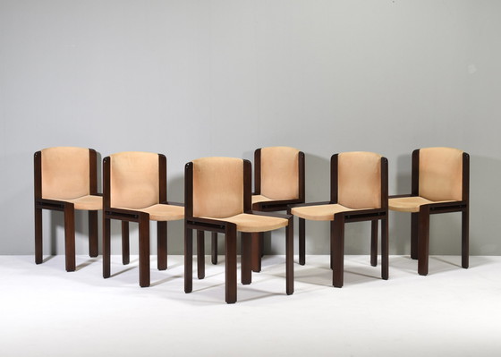 Image 1 of Joe Colombo 'Model 300' eetkamerstoelen voor Pozzi, Italië - 1960'S