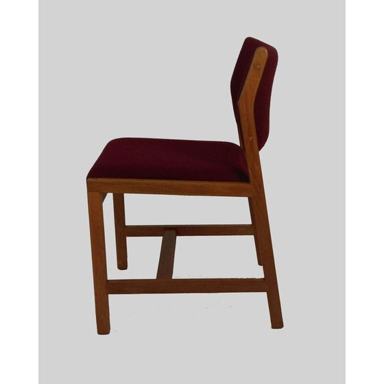 Image 1 of Set van 6 Vintage Eetkamerstoelen Model 3241 Borge Mogensen in Eik 1970