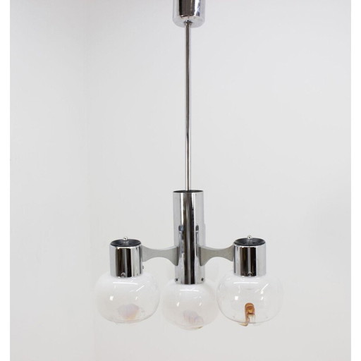 Vintage kroonluchter van Murano glas, 1970