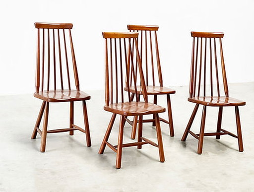 Vintage eetkamerstoelen