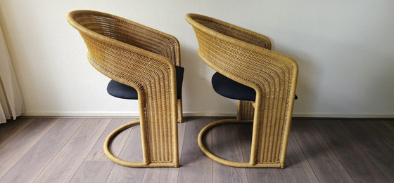 Image 1 of 4x Luit van der Helm stoelen