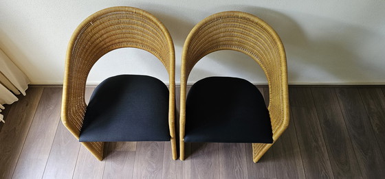 Image 1 of 4x Luit van der Helm stoelen