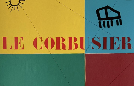 Image 1 of Tentoonstelling Le Corbusier poster