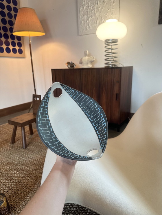 Image 1 of Mid Century Moderne West-Duitse Fruitschaal, 1960S