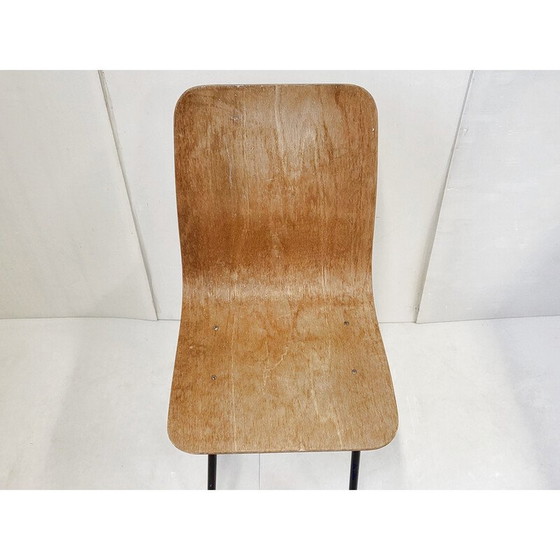 Image 1 of Vintage houten stoel, 1950