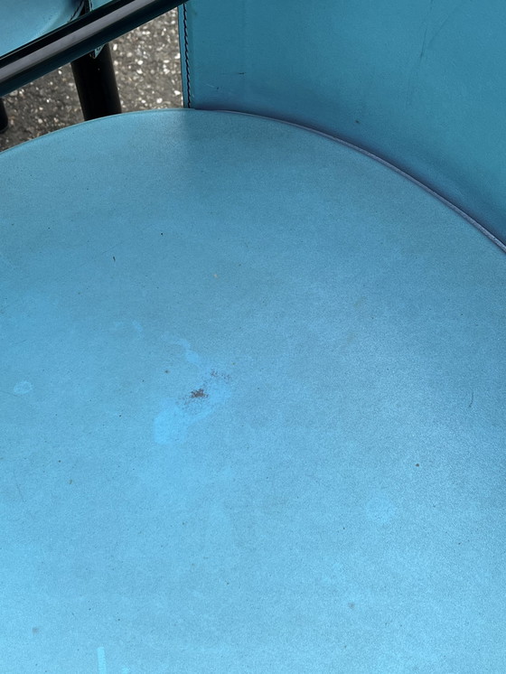 Image 1 of 4 Postmoderne Eetkamerstoelen, Enrico Pellizzoni Italia