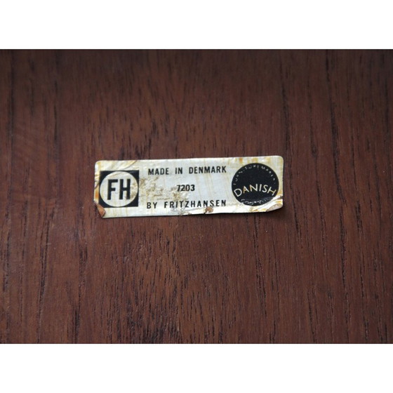 Image 1 of Vintage teakhouten "grand prix" stoelen van Arne Jacobsen, Denemarken 1972