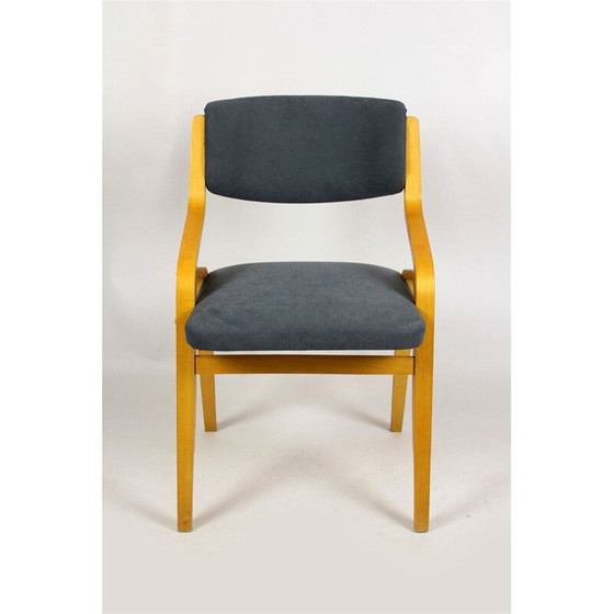 Image 1 of Set van 4 vintage stoelen van Drevopodnik Holesov, 1970