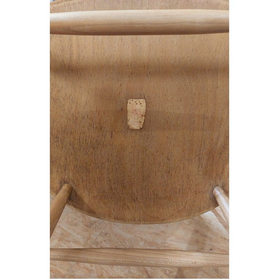 Image 1 of Vintage schommelstoel van Illum Wikkelsø voor Niels Eilersen, Denemarken 1958