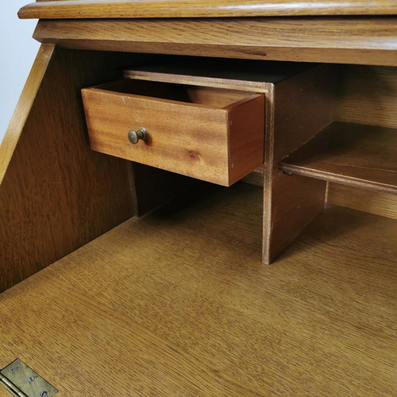 Image 1 of Vintage Secretaire Ladekast Landelijk Bureau Buro