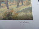 Pat McManus "Septembers Song" Eland hert litho
