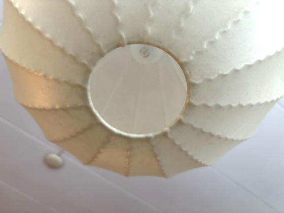 Image 1 of  Cocoon lamp van Achille Castiglione voor Flos. Grote bol