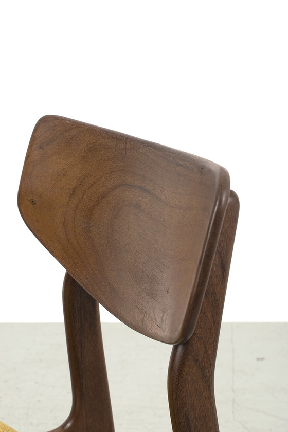 Image 1 of 6x vintage eetkamerstoelen