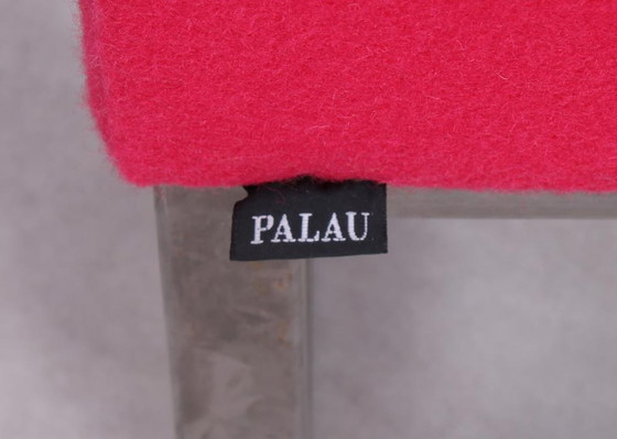 Image 1 of Casala Palau Bricks fauteuil roze/oranje