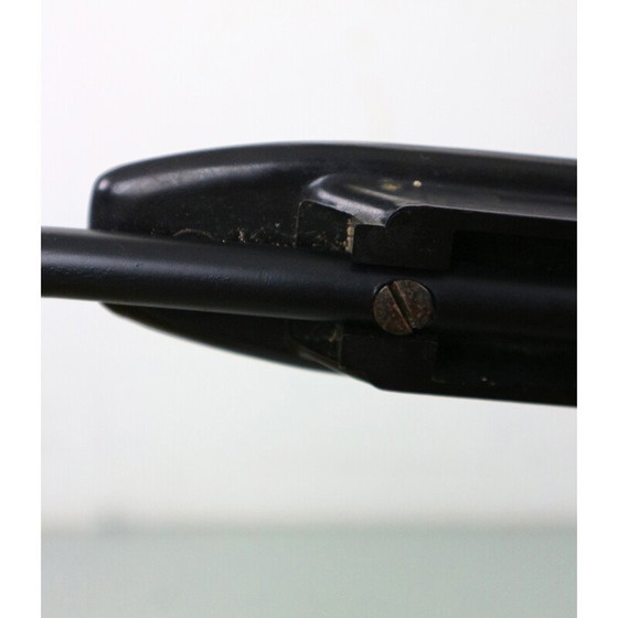 Image 1 of Paar vintage model 5003 fauteuils in staal en wol van Rudolf Wolf voor Elsrijk, Nederland 1950