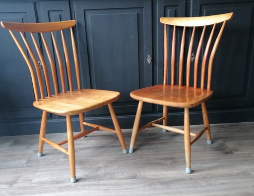 2x Akerblom Stoelen Zweeds Design