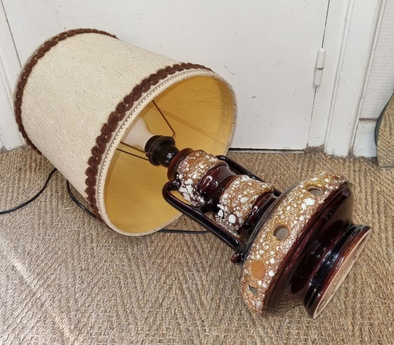 Image 1 of Keramische vloerlamp uit 1970