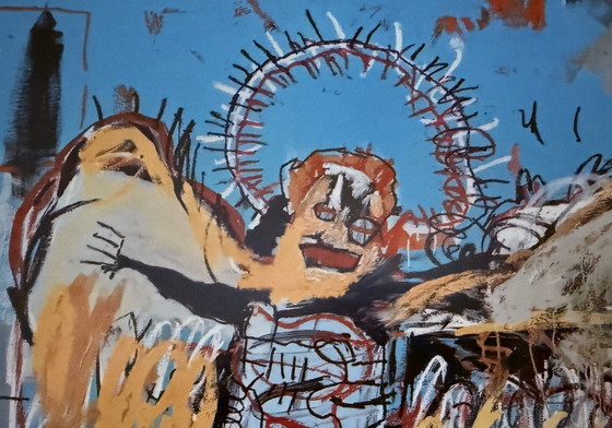 Image 1 of Jean-Michel Basquiat: "Fallen Angel 1981".