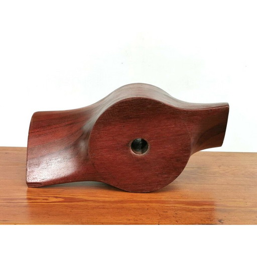 Vintage decoratieve eiken propellernaaf