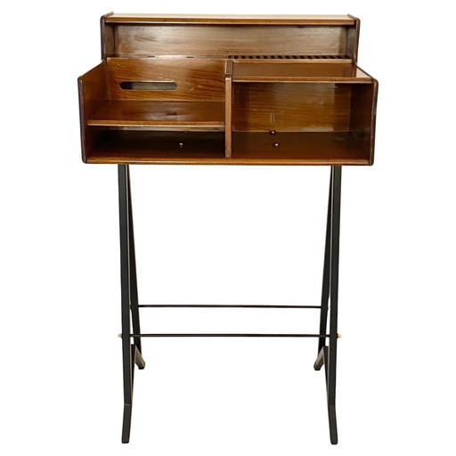 1X houten console tafel door Fimsa, Italië 1960S