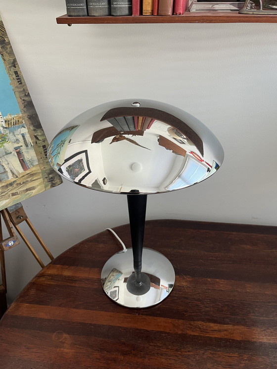 Image 1 of Rare Vintage Ikea Dekapo Mushroom Lamp 1980'S