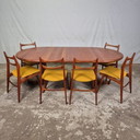 Juul Kristensen Vintage Jaren 60 Deense Verlengbare Tafel