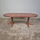 Juul Kristensen Vintage Jaren 60 Deense Verlengbare Tafel