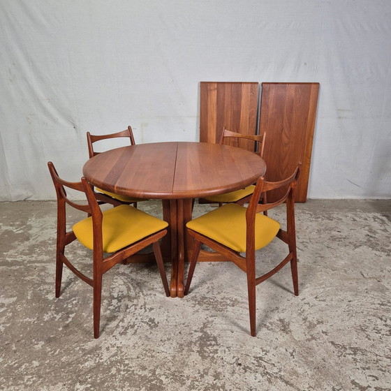 Image 1 of Juul Kristensen Vintage Jaren 60 Deense Verlengbare Tafel