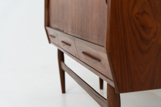 Image 1 of Teakhouten highboard (Denemarken, 1960S)