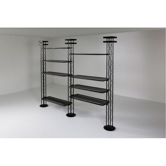 Image 1 of Vintage industrieel postmodern rekkensysteem van Orezero, Italië 1980