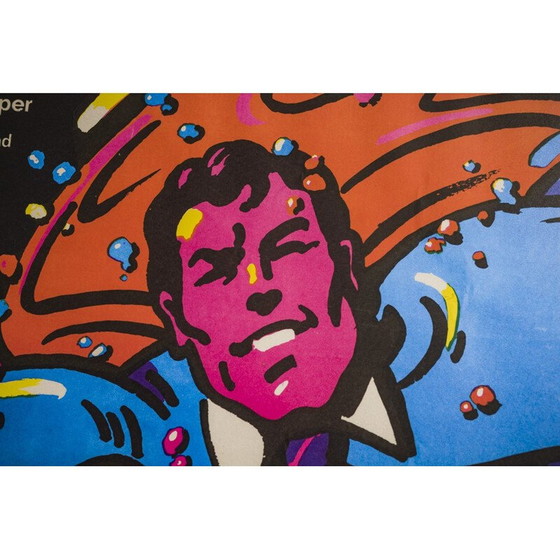 Image 1 of Vintage filmposter "Superman III" door Waldemar Świerz, Polen 1985