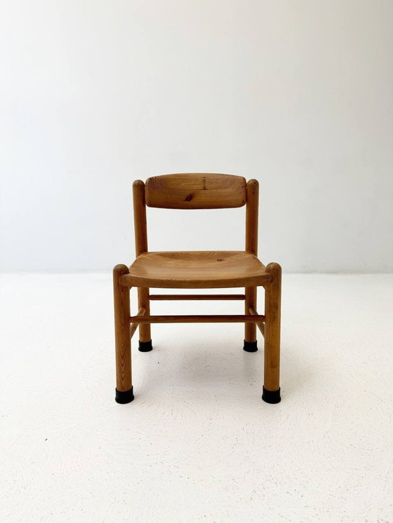 Image 1 of Set van 4 Deense stoelen Mid Century van Rainer Daumiller voor Houtzagerij Hirtshals, jaren 1980