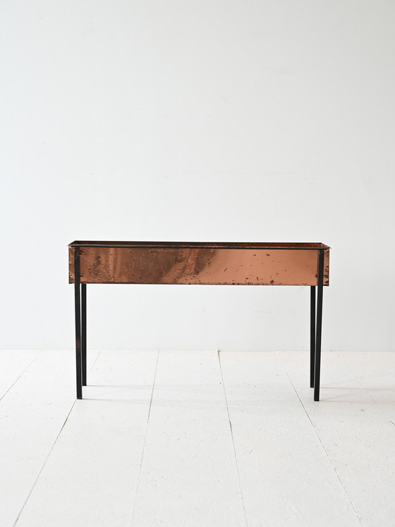 Image 1 of Scandinavische metalen plantenbak