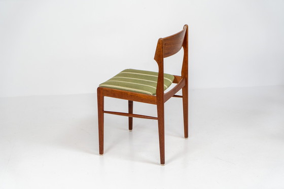 Image 1 of Set van 6 Deense eetkamerstoelen