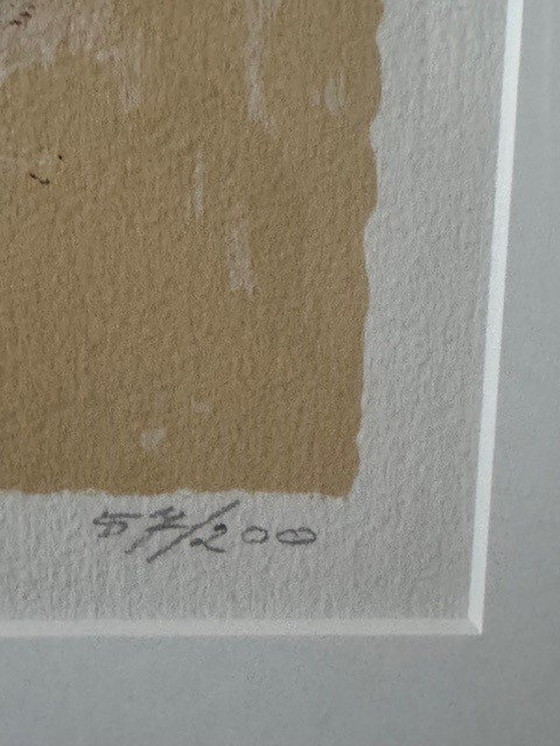 Image 1 of The Gardner Original Zeefdruk Van Eugene Brands