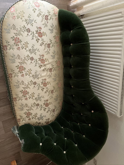 Chaise longue gerestaureerd topconditie