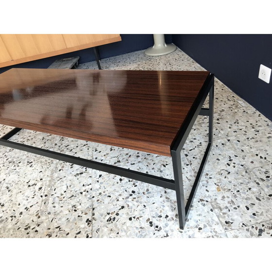 Image 1 of Idealheim omkeerbare vintage salontafel door Dieter Waeckerlin, Zwitserland 1950