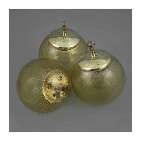 Image 1 of Vintage bubbelglas hanglamp, 1970