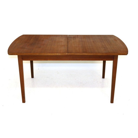 Image 1 of Vintage teakhouten tafel