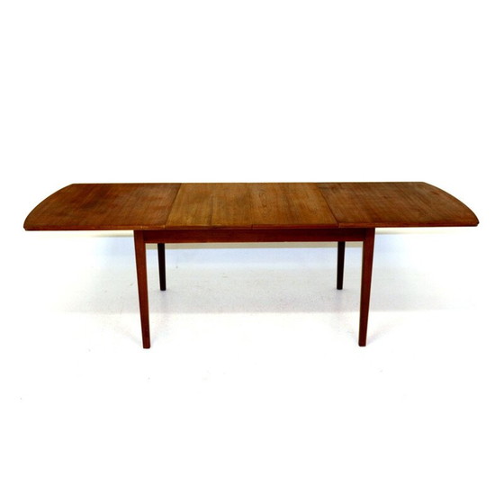 Image 1 of Vintage teakhouten tafel