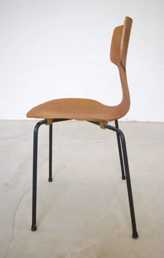 Image 1 of Model 3103 Hammer Stoel Van Arne Jacobsen Voor Fritz Hansen, 1960S