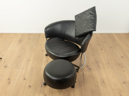  GIROTONDA Fauteuil & voetenbank, Francesco Binfaré, Cassina