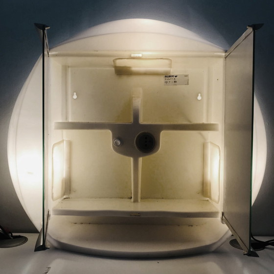 Image 1 of Space Age spiegel - Vintage badkamerkast - Allibert - 1970