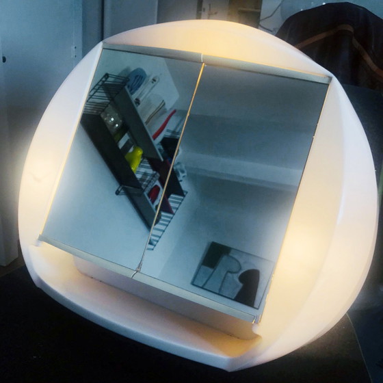 Image 1 of Space Age spiegel - Vintage badkamerkast - Allibert - 1970