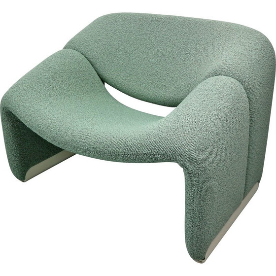 Image 1 of Vintage model F598 fauteuil in stof van Pierre Paulin voor Artifort, Nederland 1972