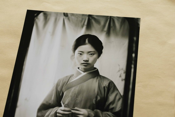 Image 1 of Onbekend - Koreaans portret II