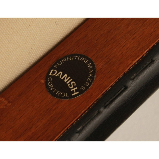 Image 1 of Set van 4 Deense vintage eetkamerstoelen in teakhout