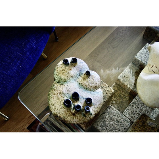 Image 1 of Vintage organisch gevormde vaas van Helmut Schaffenacker, 1950