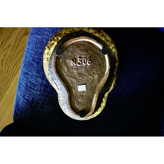 Image 1 of Vintage organisch gevormde vaas van Helmut Schaffenacker, 1950